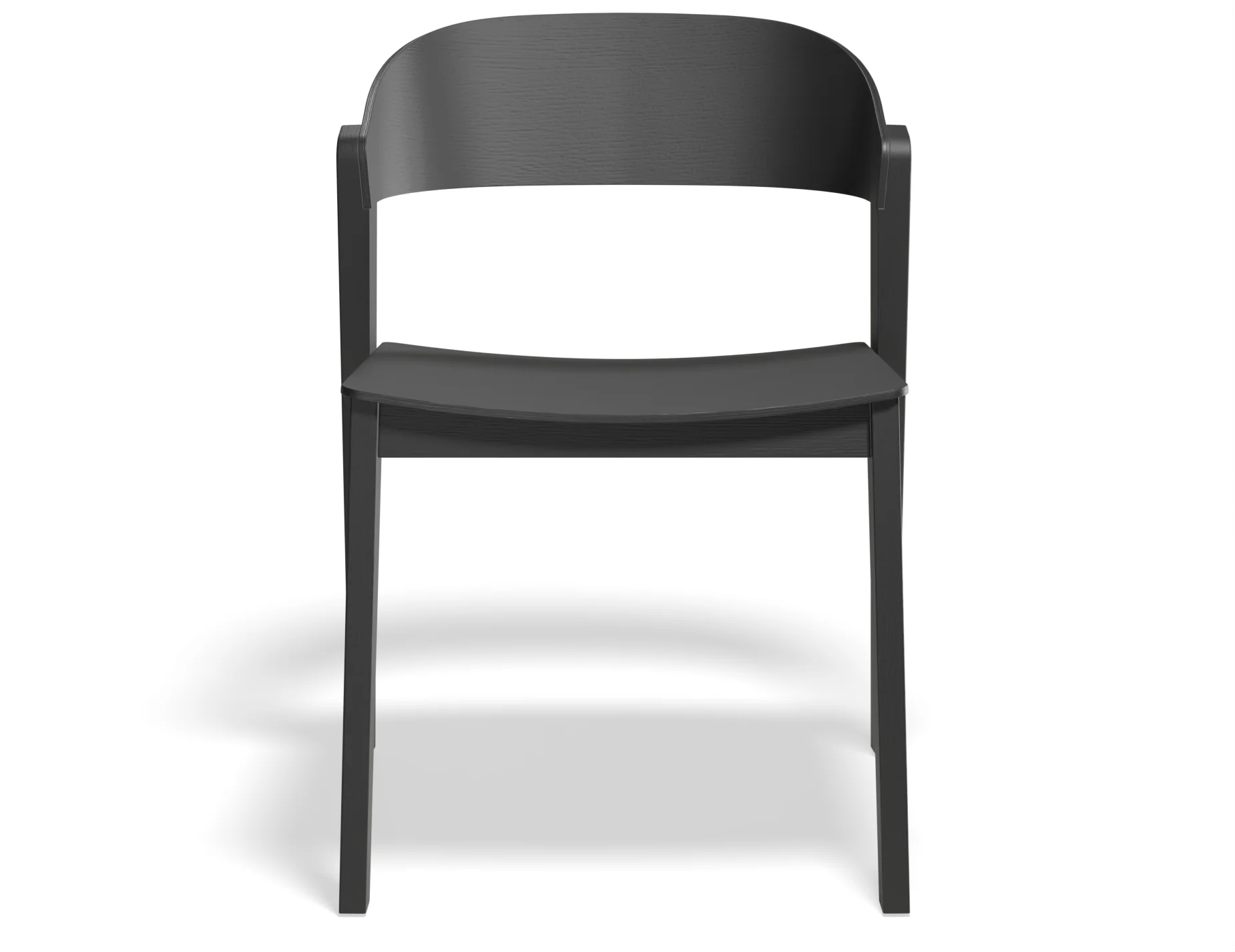 Asher Dining Chair Black Ash - Image 3