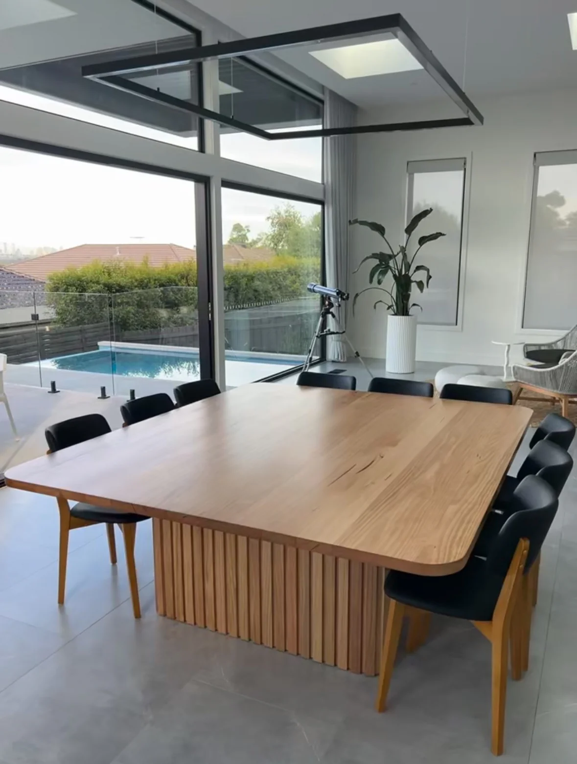 Kyoto Flute Dining Table