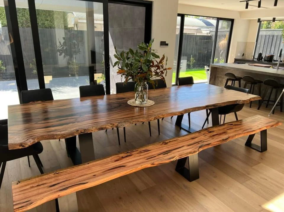 Marri Live Edge Dining Table - Image 5