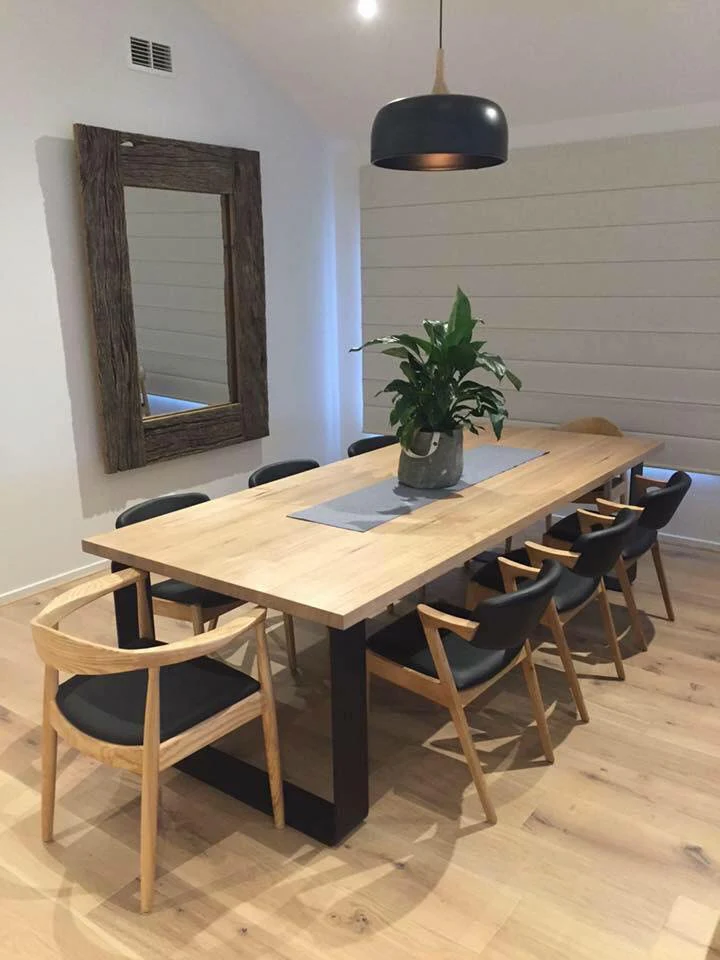 Rustic Timber Mirror - Image 3