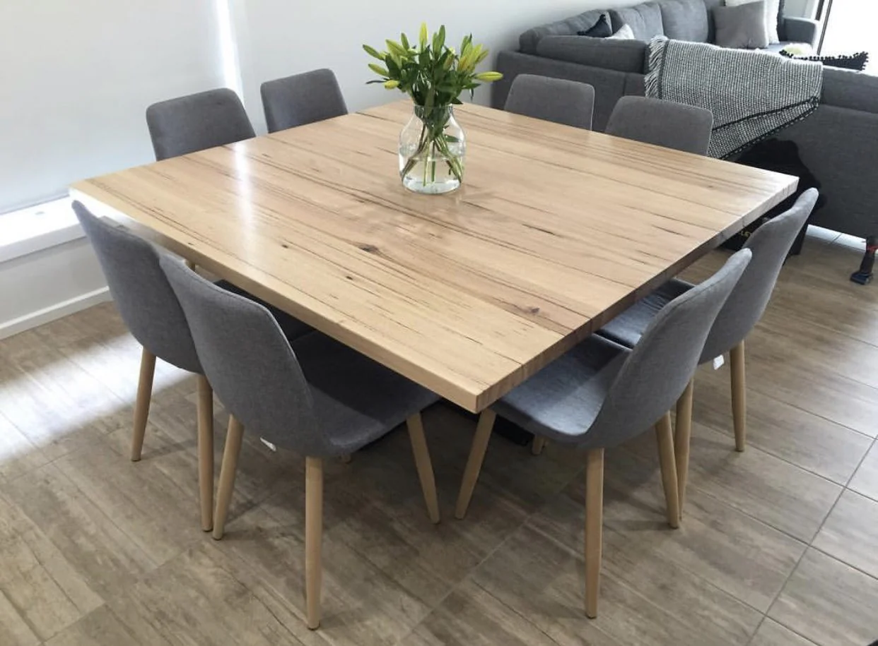Square Cross King Dining Table - Image 3